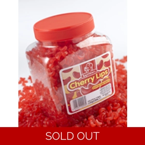 Squirrel Cherry Lips Scented Sweets Full Wholesale Jar